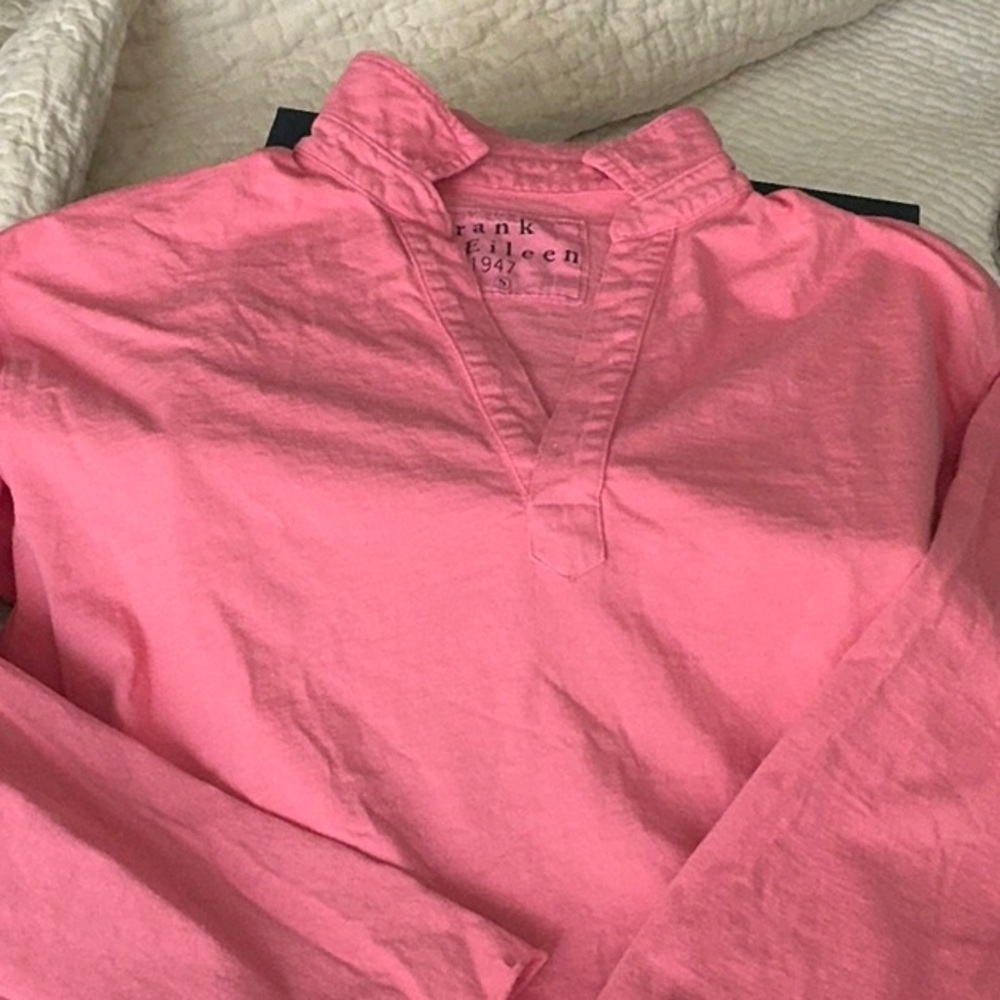 Pink Frank & Eileen Pullover Top in Taffy